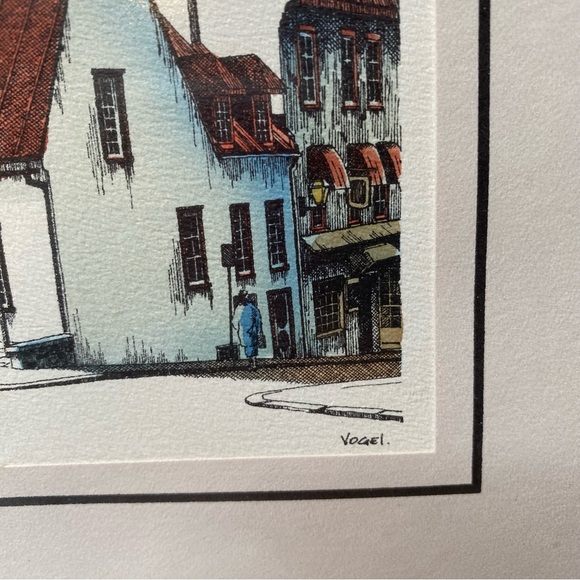 La Maison Jacquet Quebec Jean Philippe Vogel Framed Art Print - Picture 3 of 11